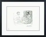 Pablo Picasso, W PRACOWNI RZEŹBIARZA, serigrafia, papier