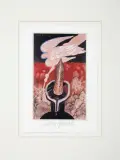 ILUSTRACJA DO APOKALIPSY 14,8 by Andrzej Strumiłło, technika własna, papier, sold Apr 2017