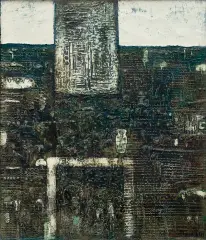 Jan Tarasin, EKRAN, 1963-1965, olej, płótno