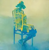 ZŃ by Zdzisław Beksiński, 1998, akryl, płyta pilśniowa, sold Mar 2017