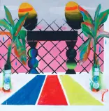 Z SERII WYZWOLENIE - BEZ TYTUŁU by Sławek Zbiok Czajkowski, 2016, akryl, płótno, sold Mar 2017