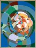 Marek Dzienkiewicz, LUNA, 2015, akryl, płótno
