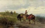 Ludwik Gędłek, ZWIAD, olej, deska