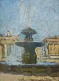 Bronisława Rychter-Janowska, FONTANNA NA PLACU ŚW. PIOTRA W RZYMIE