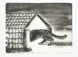 Jarosław Modzelewski, WETERYNARIA, 2009, litografia, papier