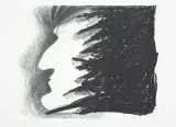 Jarosław Modzelewski, ADAM KADMON, 2009, litografia, papier