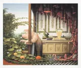 Walka karnawału z postem by Jacek Yerka, 2007, giclée, papier, offered Mar 2017