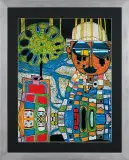 CHIŃCZYK W TROPIKACH by Friedensreich Hundertwasser, offset barwny, papier, offered Jan 2017