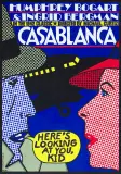 Andrzej Krajewski, PLAKAT DO FILMU CASABLANCA, REŻ. MARTIN CURTIZ, akryl, płótno