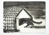 Jarosław Modzelewski, WETERYNARIA, 2009, litografia barwna, papier