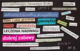 Wisława Szymborska, ŻYCZENIA NOWOROCZNE, collage, karton