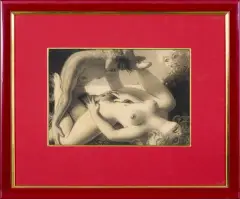 Stefan Żechowski, PARA, 1970, pastel, papier kremowy