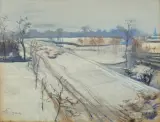 Stanisław Wyspiański, WIDOK Z OKNA PRACOWNI