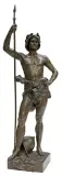 Henri Honoré Plé, TRIUMFATOR, brąz patynowany