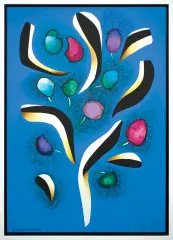 Witold-K, TREE OF FORTUNE, 1978, akryl, płótno