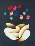 Witold-K, KOMPOZYCJA, 1979, akryl, płótno