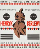 Henryk Berlewi, Plakat wystawy Henryka Berlewiego w Berlinie 1964