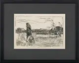 Jan Stanisławski, SAD UKRAIŃSKI, 1904, autolitografia barwna, papier