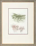 DROGA PRZEZ LAS by Maria Okołów-Podhorska, 1997, akwaforta, papier, sold Oct 2016