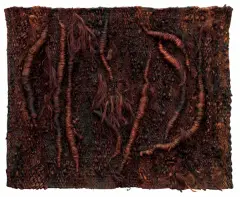 Magdalena Abakanowicz, RELIEF SOMBRE DE STEFA, 1975, sizal