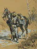 Wojciech Kossak, HUZAR WIELKIEJ ARMII