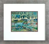Edward Dwurnik, NIKIFOR - DWURNIK, 2015, tempera, akwarela, karton
