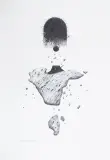 Siedem asteroidów od Boga by Grzegorz W. Komorowski, 2006, ołówek, karton, offered Sep 2016