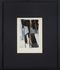 Jan Berdyszak, KARTA ZE SZKICOWNIKA, 1962, gwasz, tusz pędzel, papier