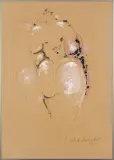 Andrzej Domżalski, FLAMENCO, 2014, pastel, akryl, karton