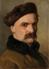 Jan Matejko, PORTRET SZYMONA DAROWSKIEGO, 1858, olej, płótno