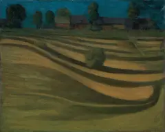 SZLEMBARK V by Jerzy Mierzejewski, 1948, olej, płótno, sold Jun 2016
