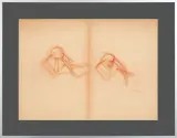 STUDIA POSTACI (POPIERSIA) by Zygmunt Menkes, sangwina, papier, sold May 2016