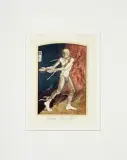 ILUSTRACJA DO PSALMU NR 107 by Andrzej Strumiłło, technika własna, papier, sold Apr 2016