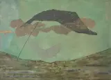 Adam Marczyński, SPOTKANIE - INCONTRO, 1957, olej, płótno