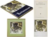 HUCUŁ Z JAWOROWA by Edmund Ludwik Bartłomiejczyk, 1935, drzeworyt barwny, papier kremowy, offered Mar 2016