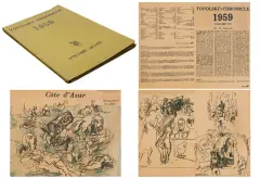 Feliks Topolski, TOPOLSKI CHRONICLE, 1959, teka wydawnicza