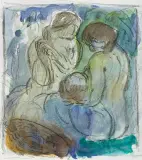 Leopold Gottlieb, KOBIETY Z DZIECKIEM