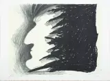 Jarosław Modzelewski, Adam Kadmon, 2009, litografia, papier