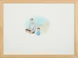 BEZ TYTUŁU (KALENDARZ) by Agnieszka Polska, 2008, kredka barwna, papier, sold Jan 2016