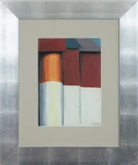 Jan Balcerzak, Impresje norweskie, 2000, pastel, papier