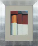 Jan Balcerzak, Impresje norweskie, 2000, pastel, papier
