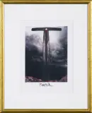 Bez tytułu by Zdzisław Beksiński, grafika komputerowa, papier, sold Dec 2015