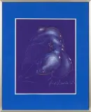 Andrzej Domżalski, BOŻENA, 2015, pastel, akryl, karton