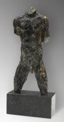 Akt by Waldemar Mazurek, 2014, brąz, podstawa kamienna, sold Dec 2015