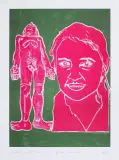 Marek Sobczyk, Sprawa Nieznalskiej,, 2008, serigrafia barwna, papier
