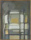 Alfons Mazurkiewicz, BEZ TYTUŁU, 1960-1961, olej, płótno