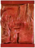 Aleksander Kobzdej, NIESPOKOJNA PRZESTRZEŃ (HORS CADRE), 1970, olej, technika mieszana, płótno