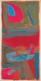 Jan Berdyszak, ODZWIERCIEDLENIA III, 1959, gwasz, karton