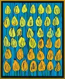 ŻÓŁTE by Edward Dwurnik, 2015, olej, płótno, sold Dec 2015