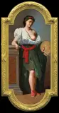 Andrzej Jerzy Filip Mniszech, ALEGORIA MALARSTWA, 1862, olej, deska
